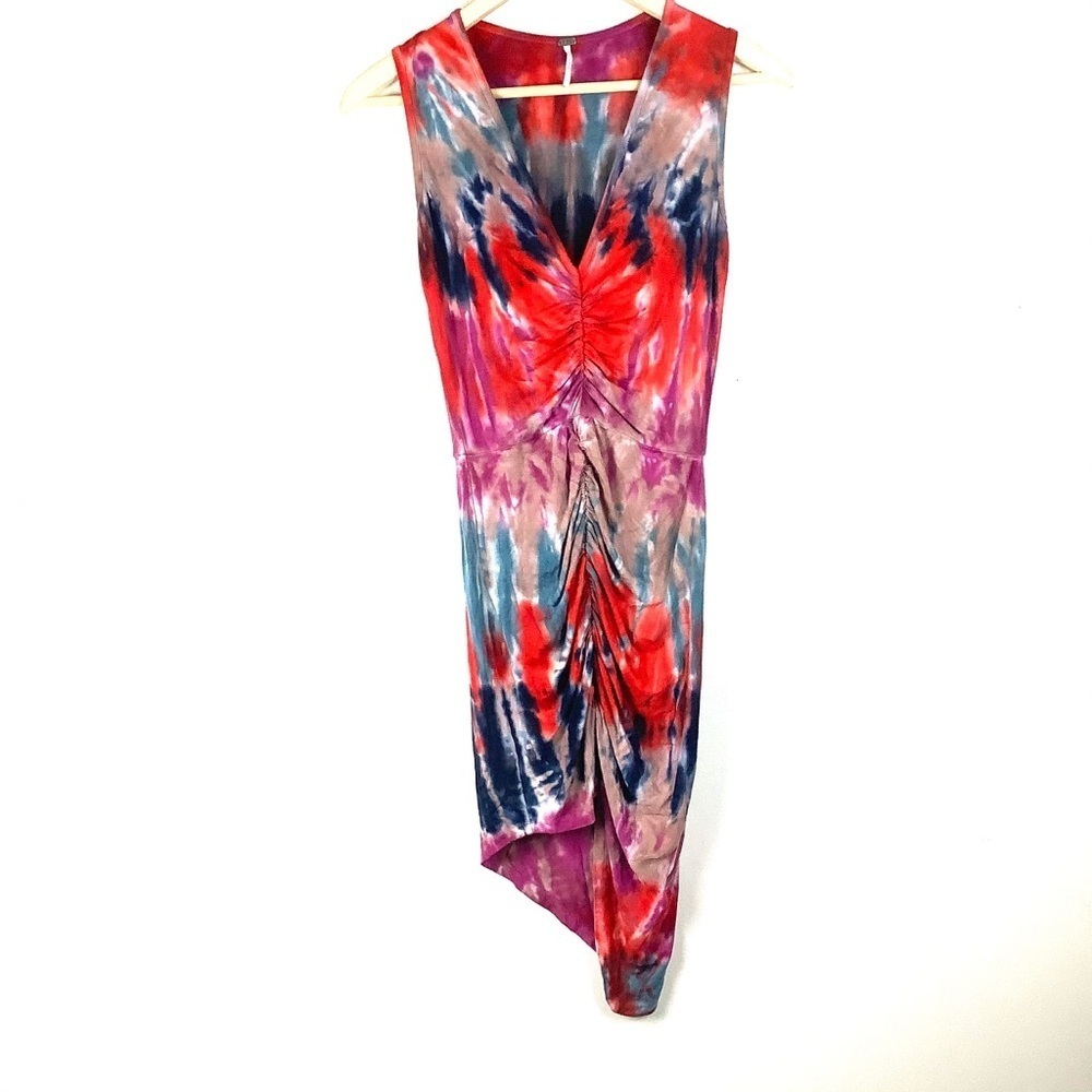 Young fabulous & broke | tie dye jersey dress